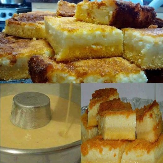 Bolo de fubá super cremoso