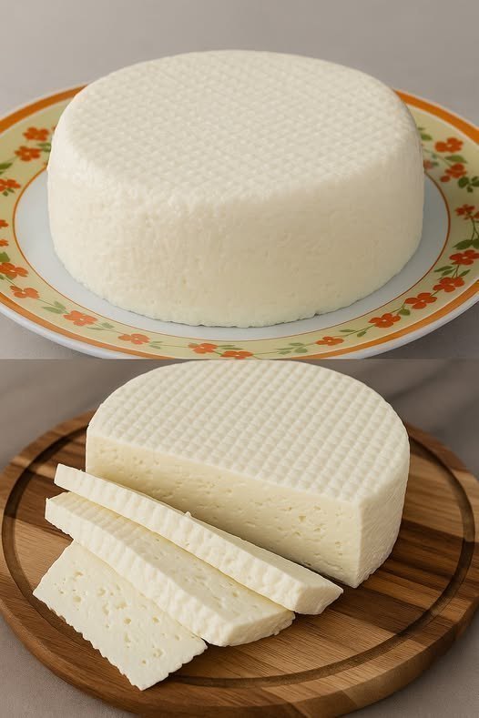 Delicioso queijo caseiro de 4 ingredientes