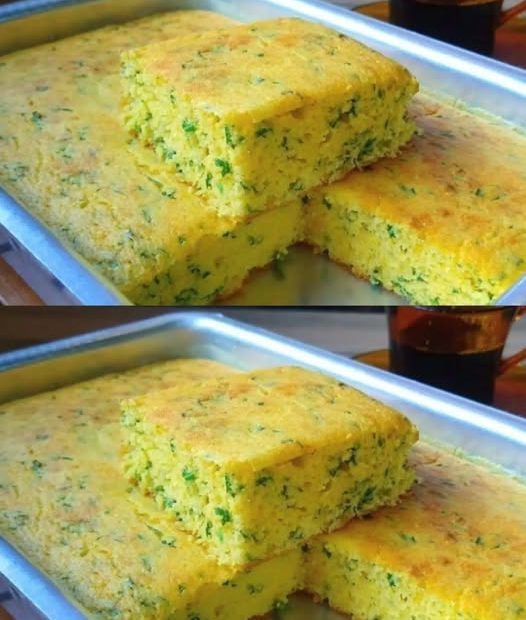 Bolo salgado sem farinha de trigo
